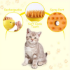 Wholesale USB Rechargeable Cat Grooming Brush: Detangling, Self-Cleaning Massage Comb with Low-Voltage Safety